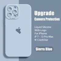 CrashStar Silicone Soft Phone Case For iPhone 13 12 11 Pro Max Mini XR XS X 8 7 Plus + SE 2020 Gentle Color Phone Casing With Full Cover Camera Lens Protection With Logo Phone Cover Hot Sale