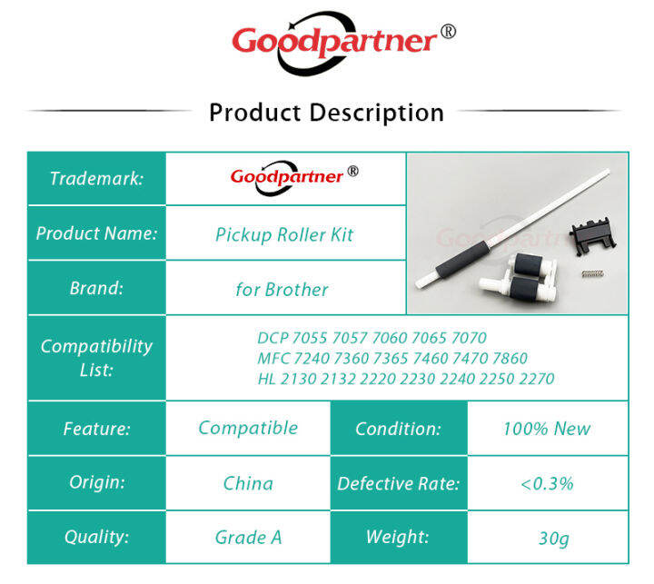 10x-pickup-roller-separation-pad-สำหรับ-brother-dcp-7055-7057-7060-7065-7070-7240-mfc-7360-7365-7460-7470-78-60-hl-2130-2270-2240