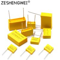 10pcs X2 Safety capacitor 15mm 275VAC 275V 0.022UF 0.047UF 0.1UF 0.15UF 0.22UF 0.33UF 0.47UF 0.68UF 1UF Polypropylene film