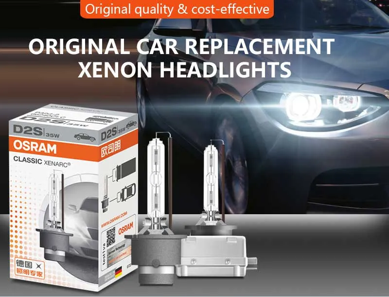 OSRAM D1S 4200K CLC CLASSIC Xenon HID Quality Car Headlight Auto