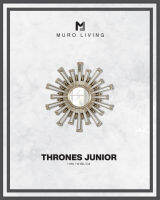 Muro Living กระจกตกแต่งดีไซน์ รุ่น THRONES JUNIOR