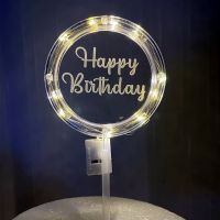 【hot】۞  with Sided Mirror Gold Decorations Card for Birthday