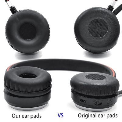 【cw】P82F Replacement Leather Ear Pads Cushion Cover Earpads for Ja Evolve 20 20se 30 30II 40 65 Headset