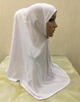 2021Muslim Prayer Hijab Headwear Long Robe Arab Women 1Pieces Al Amira Khimar Headscarf Islamic Abaya Jilbab Dubai