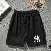 Summer New Style Shorts Casual Korean Fashion Basketball Men Loose NY Letter Pants