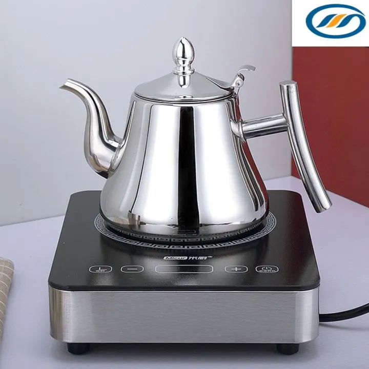 GM 304 Stainless steel kettle teapot induction cooker kettle 1.2L