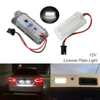 ㍿№✧ 12V Car License Plate Lights For Ford Focus MK2 MK3 Fiesta Mondeo MK4 C Max MK1 Kuga Galaxy T10 LED Lamp Automotive Accessories