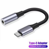 USB Type C To 3.5 Jack Earphone Adapter USB-C 3 5mm Audio Cable Converter For Samsung Galaxy S22 S21 Huawei P50 Xiaomi 12