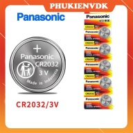 Pin Panasonic CR2032 CR1632 CR2025 CR1220 CR1620 CR2016 CR1616 vỉ 5 viên thumbnail