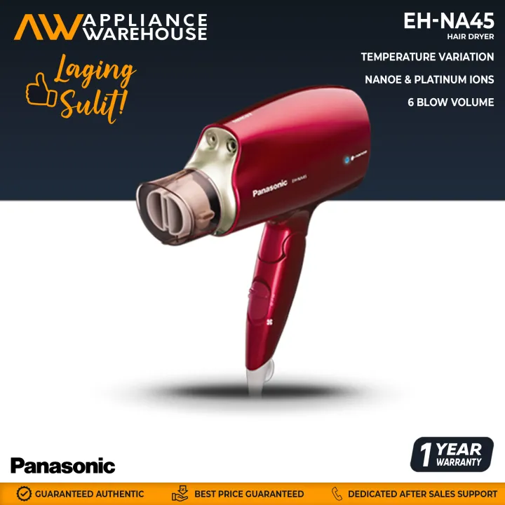 Panasonic Nanoe Hair Dryer Eh Na45 Appliance Warehouse Lazada Ph 9355