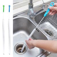 71cm Extended Sewer Cleaning Brush Pipe Dredging Tools Bathroom Floor Drain Kitchen Sink Pipe Dredge Cleaner Hair Removal Tools