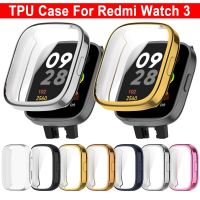 Soft TPU Case Glass For Redmi Watch 3 Smart Watchband Screen Protector Bumper Shell for Xiaomi Redmi Watch3Lite Cover Cases