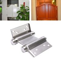 Double Open Spring 4 Inch Hinge Stainless Steel Two-way Free Door Hinge for Bar Wholesale Drop Ship