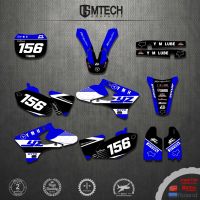 DSMTECH YZF250/450 2005-2003 Motorcycle Graphics DECALS STICKERS Kits For YAMAHA YZF250 YZ250F YZF450 YZ450F 2003- 2005 YZF 450