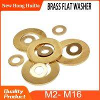 Brass Flat Washer Logam Polos Meson Seal Gasket Set M2 M2.5 M3 M4 M5 M6 M8 M10 M12 M14 M16