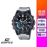 CASIO นาฬิกาข้อมือผู้ชาย EDIFICE รุ่น ECB-40DB-1ADF วัสดุสเตนเลสสตีล สีดำ