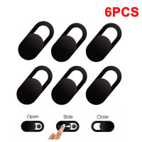 6PCS Universal เว็บแคมฝาครอบชัตเตอร์แม่เหล็ก Slider ฝาครอบกล้องพลาสติกสำหรับเว็บแล็ปท็อป iPad PC MacBook แท็บเล็ตสติกเกอร์ความเป็นส่วนตัว-serfgfdtr