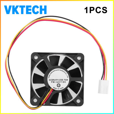 [Vktech] 3ขา CPU 5เซนติเมตรคูลเลอร์คูลลิ่งพัดลมฮีทซิงค์หม้อน้ำสำหรับพีซีคอมพิวเตอร์12โวลต์