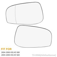 ☸ rfefefewfeerew X Autochaux-Espelho retrovisor lateral de vidro aquecido com placa apoio 2004-2006 VOLVO S80 S60