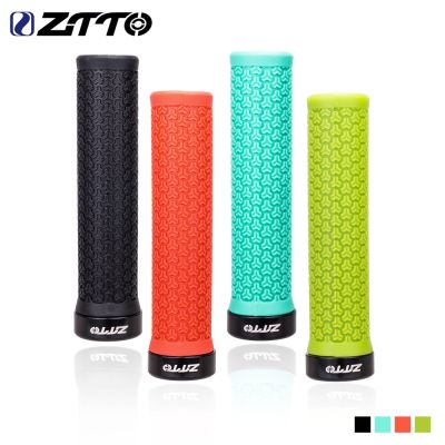 【CW】 MTB Mountain Grips Lock-on Anti-Slip Handlebar Shock-Proof Rubber Fixed Road Parts