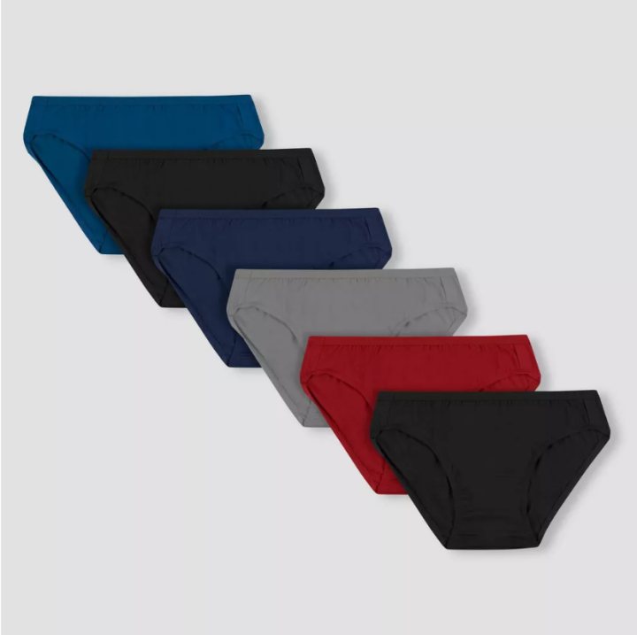 Hanes Premium Mens Bikini Briefs 6Pack Cotton Modal Stretch MLXL