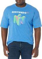 Nintendo Mens N64 Logo Short Sleeve T-Shirt