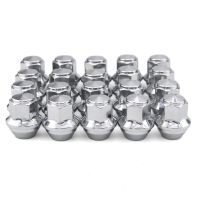 20pcs For Ford Car Tire Wheel Lug Nuts M12x1.5 19mm OEM Factory Style Steel Tire Bolt Screws Nails  Screws Fasteners