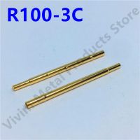 【LZ】hjb319 100 PCS R100-3C Round Double Tube Gold Plated Spring Test Probe Length 29.3mm Needle Tube Diameter 1.67mm Power Tool Receptacle