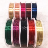 New 0.3/0.4mm Colorful Copper Wires Beading Wire for Jewelry Making DIY Handmade Accessories DIY accessories and others