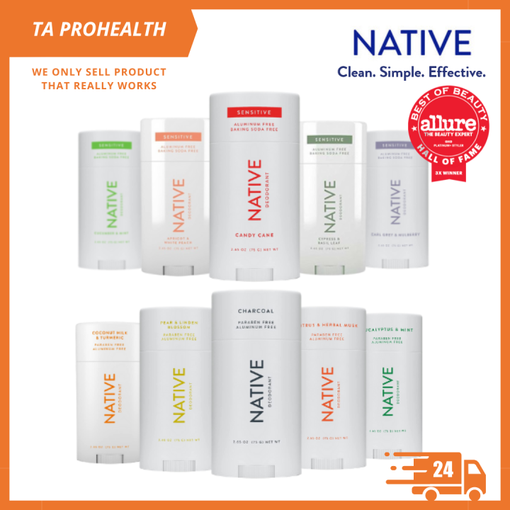 Native Deodorant Natural Deodorant For Women and Men Aluminum Free