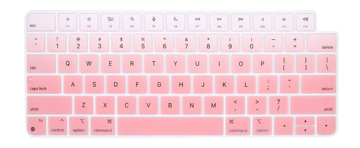 gradient-pink-keyboard-cover-for-imac-magic-keyboard-a2449-a2450-skin-for-imac-24-wireless-keyboard-released-in-2021-us-layout-keyboard-accessories