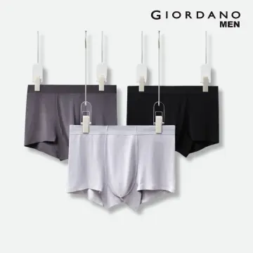 Solid Classic Briefs (6-packs) Grey - Giordano South Africa