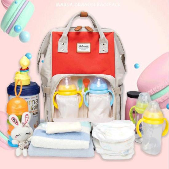 Balo bỉm sữa đựng đồ cho mẹ và bé dokoclub mommy 12 colors - ảnh sản phẩm 10