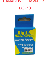 ์แบตเตอรี่ PANASONIC DMW-BCK7 / BCF10 สำหรับ Lumix DMC-FS6 FS7 FS11 FS15 FS2 FP5 FH5 FH25 FS355 TS1