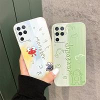 เคส4G สำหรับ OPPO A94ซิลิโคนลายการ์ตูน OPPO Reno 5F Reno5f เคสนิ่มฝาหลังภาพวาดสีน้ำมันด้านข้าง