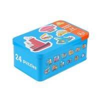 【CC】✔◎☃  0-36M Cartoon Traffic Fuit Pairing Cognition Jigsaw Card Kids Education