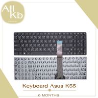 Keyboard Asus K55 / คีย์บอร์ด เอซุส  รุ่น K55 KEYBOARD ASUS คีย์บอร์ด Asus K55 K55A K55DE K55DR K55N K55VD K55VJ K55VM K55VS/ TH-ENG ปุ่มกดไม่ติดเคลมได้เลย รับประกันสินค้า 2 ปี