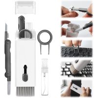 7 in 1 Electronic Cleaner Kit Keycap Puller Set Multifunctional Cleaner Brush for Air Pods Pro/Laptop/Phone/Computer/Screen