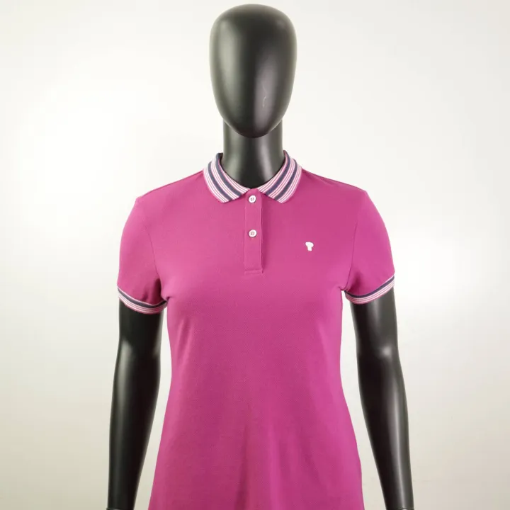COLLEZIONE C2 Regular Fit 22WT1K014 FUCHSIA Pique Polo Shirt Wear Women ...