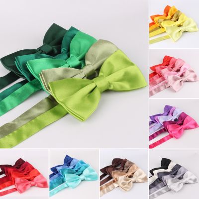 Newest Classic Solid color Bowtie for man 36colors Neckwear Adjustable Man Wedding BowTie Polyester Bowties for man