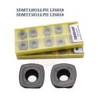 SDMT120512 SDMT150512 PH LF6018 คาร์ไบด์แทรกเครื่องมือกลึงกลึง CNC เครื่องกลึง Fast Feed Mill Cutter SDMT สําหรับสแตนเลส