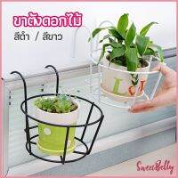 Sweet Belly   ที่แขวนกระถางต้นไม้แบบเหล็ก กระถางแขวนผนัง  flower stand