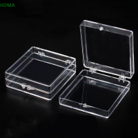 ?【Lowest price】HOMA 1PC Nail Art French False NAIL Tips BOX rhinestone เครื่องประดับลูกปัดแสดงการจัดเก็บกรณี Organizer ภาชนะทำเล็บเครื่องมือ