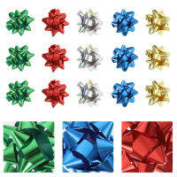 HOMEMAXS 150pcs Bowful Bows Xmas Gift Wrapping Adrapments Flower Decor