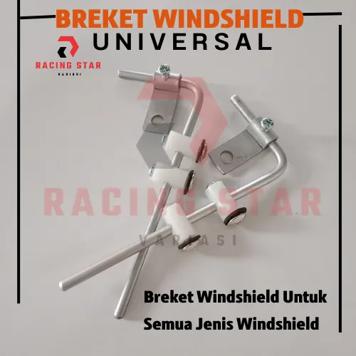 Breket Windshield Universal Bracket Windshield Tameng Angin Universal