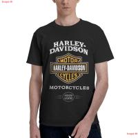 toops th Harley Davidson Casual Mens Short Sleeve Regular Fit Shirts Crewneck พาใจสู่ความบันเทิงเสื้อยืดสไตล์ลายที่เป็นตัวเอง