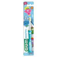 ?EXP 15/06/27? 901 GUM Kids Monsterz Toothbrush 2+  แปรงสีฟันสำหรับเด็กอายุ 2 ปีขึ้นไป ขนแปรงนุ่ม อ่อนโยนต่อเหงือก