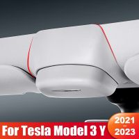 For Tesla Model 3 Y 2021 2022 2023 2024 Glasses Case Silence Flocked Sunglasses Organizer Storage Box Holder Tray Accessories