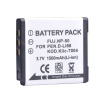 1500mAh NP 50 FNP-50 NP50 KLIC-7004 D-Li68 Camera Battery for FUJIFILM FinePix F100fd F200EXR F60fd F50fd F70EXR KODAK Zi8 new brend Clearlovey