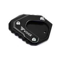 Black For Loncin VOGE 500 R 650 DS 500DS 500R 650DS Essories Motorcycles CNC Side Stand Enlarger Plate Kickstand Extension Pad